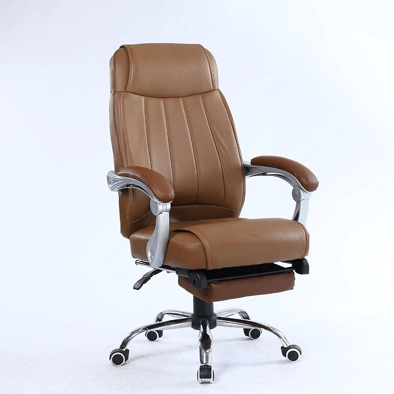 Breathable perforated PU chair